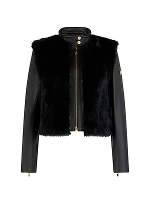 Luna Leather & Shearling Jacket