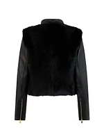 Luna Leather & Shearling Jacket