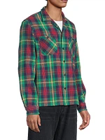 Outdoor Flannel Long-Sleeve Camp Shirt