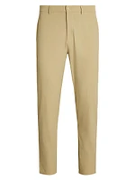 Matte Stretch-Nylon Straight-Fit Pants