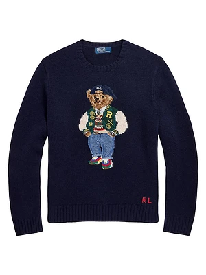 Polo Bear Wool-Blend Sweater