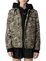 Krisa Camouflage Utility Jacket