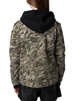 Krisa Camouflage Utility Jacket