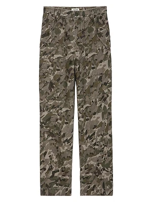 Pilote Canvas Camouflage Pants