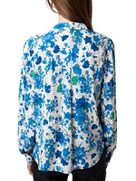 Twina Crêpe Garden Flowers Shirt