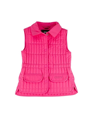 Little Girl's Naya-T Light Down Vertical Quilted Vest