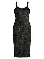 Tweed Midi-Dress