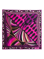 Geometric Silk Scarf