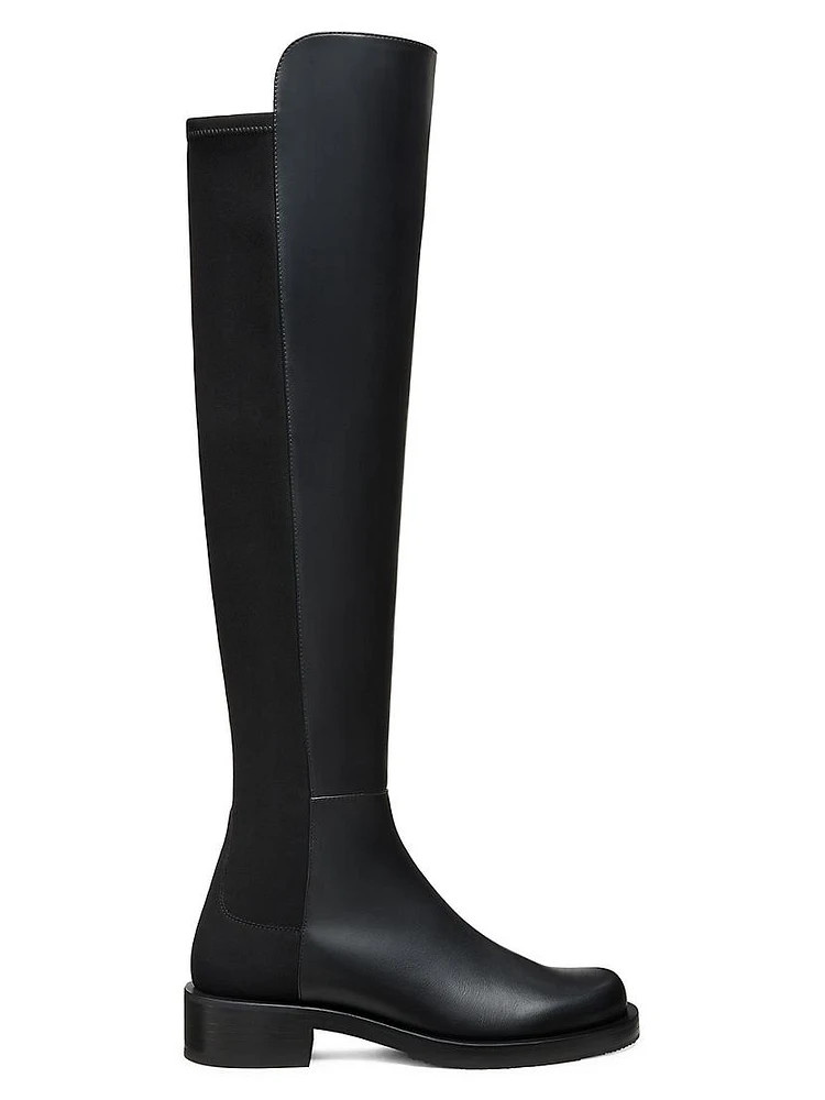 5050 Bold Stretch-Leather Boots