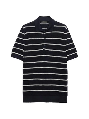 Silk Polo Shirt