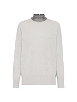 Cashmere English Rib Sweater