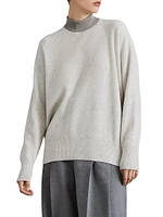 Cashmere English Rib Sweater