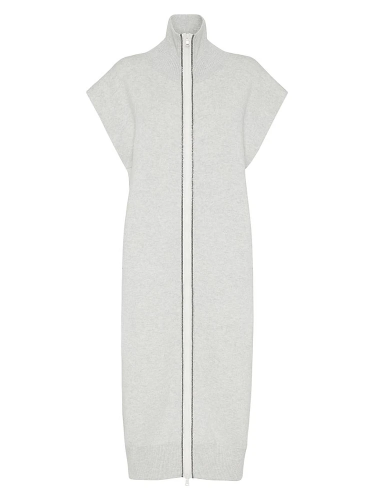 Cashmere Double Knit Long Cardigan