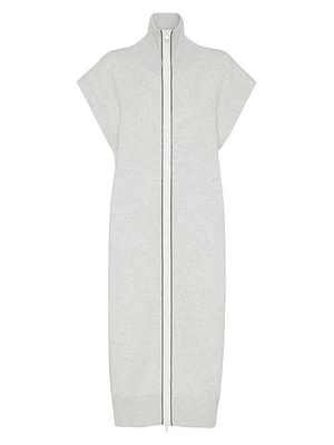 Cashmere Double Knit Long Cardigan