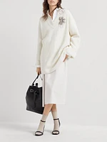 Cashmere English Rib Knit Dress