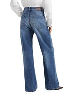 Comfort Denim Loose Five Pocket Jeans