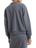 Stretch Cotton Lightweight French Terry Sweatshirt