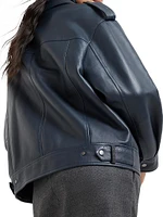 Nappa Leather Biker Jacket