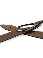 Calfskin Suede Belt