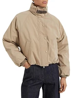 Techno Canvas Outerwear Jacket