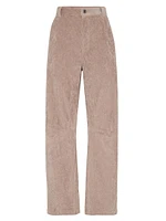 Comfort Cotton Corduroy Soft Curved Trousers