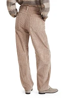 Comfort Cotton Corduroy Soft Curved Trousers