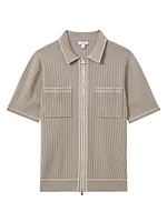 Christophe Knit Short-Sleeve Shirt