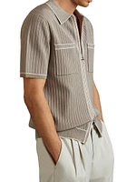 Christophe Knit Short-Sleeve Shirt