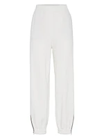 Cotton Smooth French Terry Track Trousers