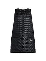 Quilted Down Short Dress