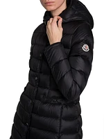 Hirma Down Coat with Hood