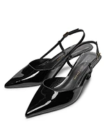 Vinnie 50MM Patent Leather Pumps