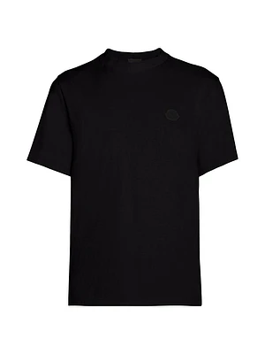 Cotton Logo Short Sleeve T-Shirt