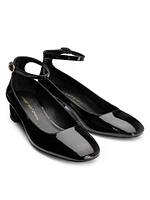 Jane 35MM Patent Leather Pumps