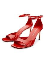 Nudistia 75MM Patent Leather Sandals