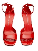 Nudistia 75MM Patent Leather Sandals