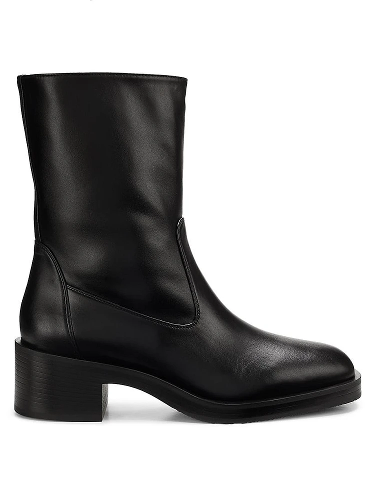 Kaia 40MM Leather Booties