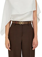 Gancini Reversible Cut-To-Size Leather Belt