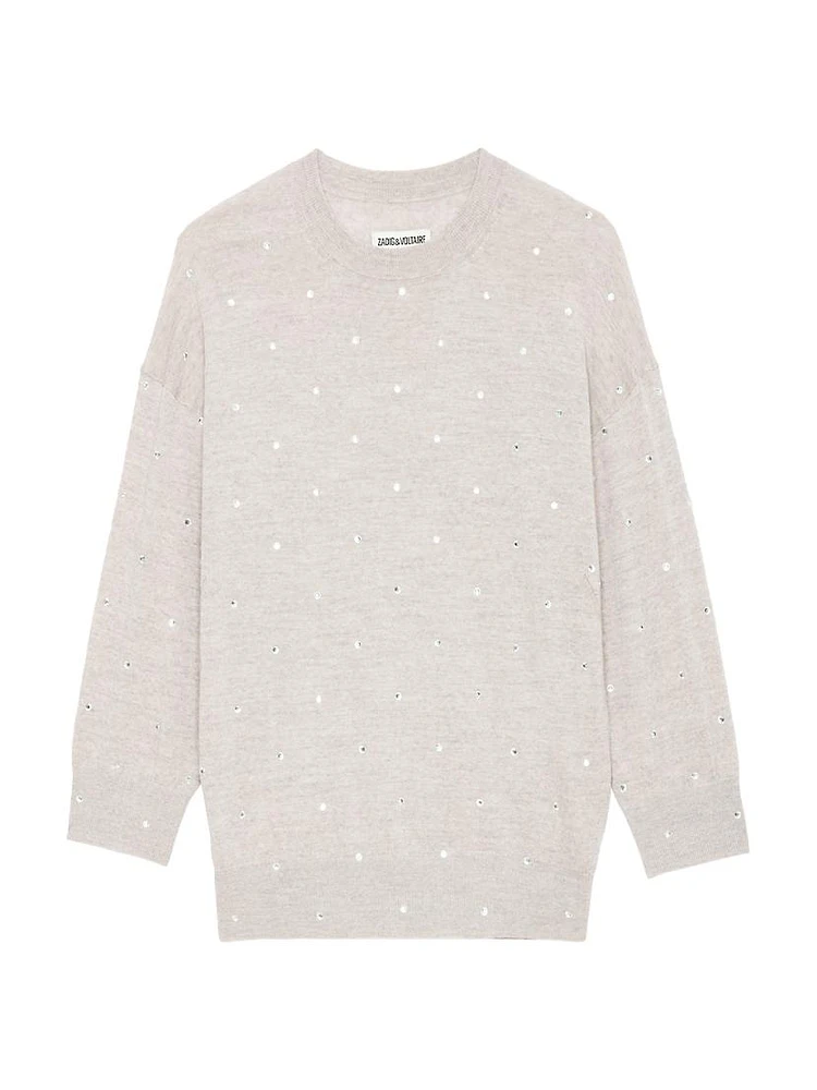 Kansy We Strass Wool Sweater