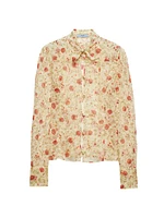 Printed Chiffon Shirt