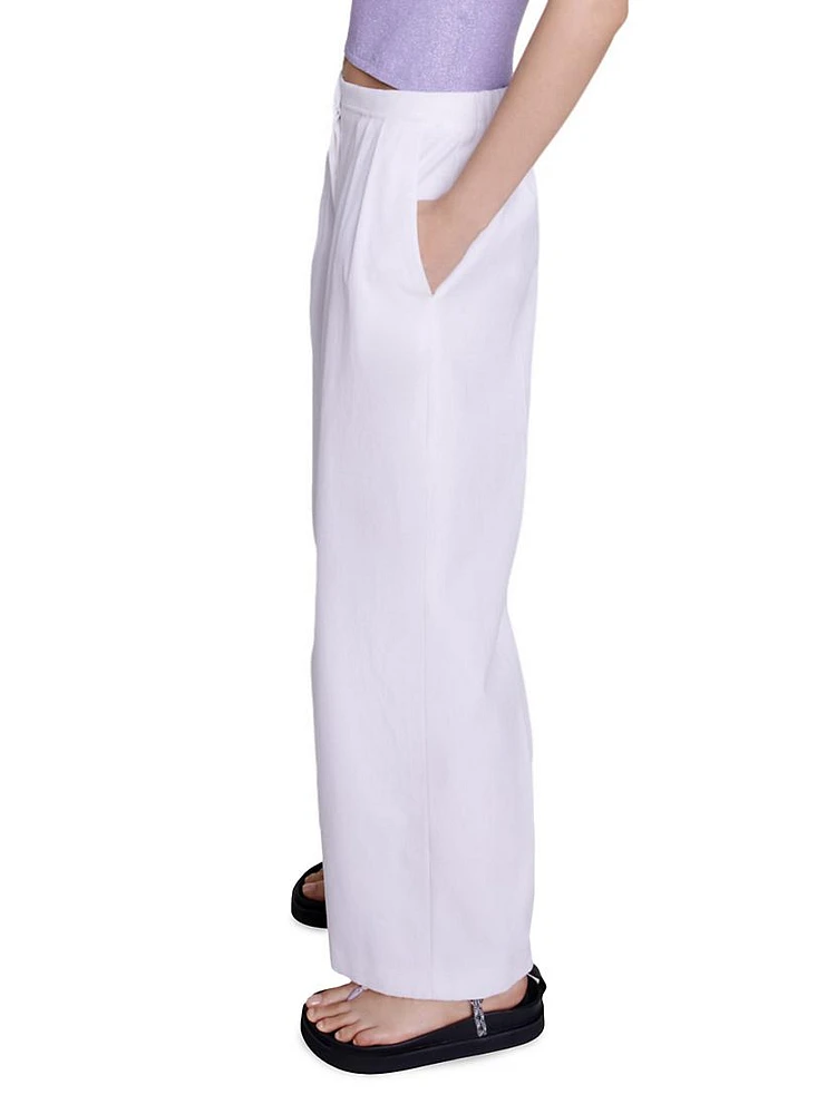 Wide-Leg Trousers