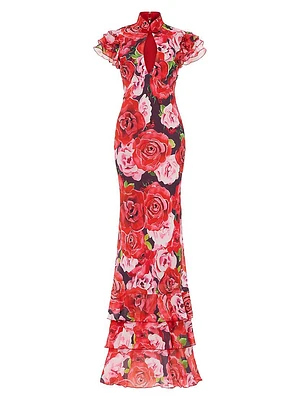 Gracie Floral Maxi Dress