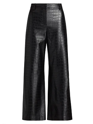 Bronte Faux Crocodile Pants