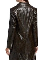 Savvy Faux Leather Jacket