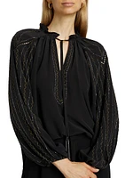 Blakely Silk Blouse