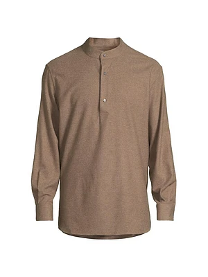 Elia Wool-Cashmere Polo Shirt