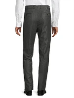 Carlo Flannel Wool-Cashmere Trousers