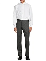 Carlo Flannel Wool-Cashmere Trousers