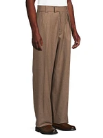 Reigna Wool-Cashmere Trousers