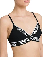 Logo Banded Bra